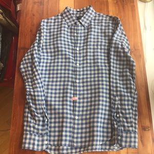 J Crew Linen Button Down